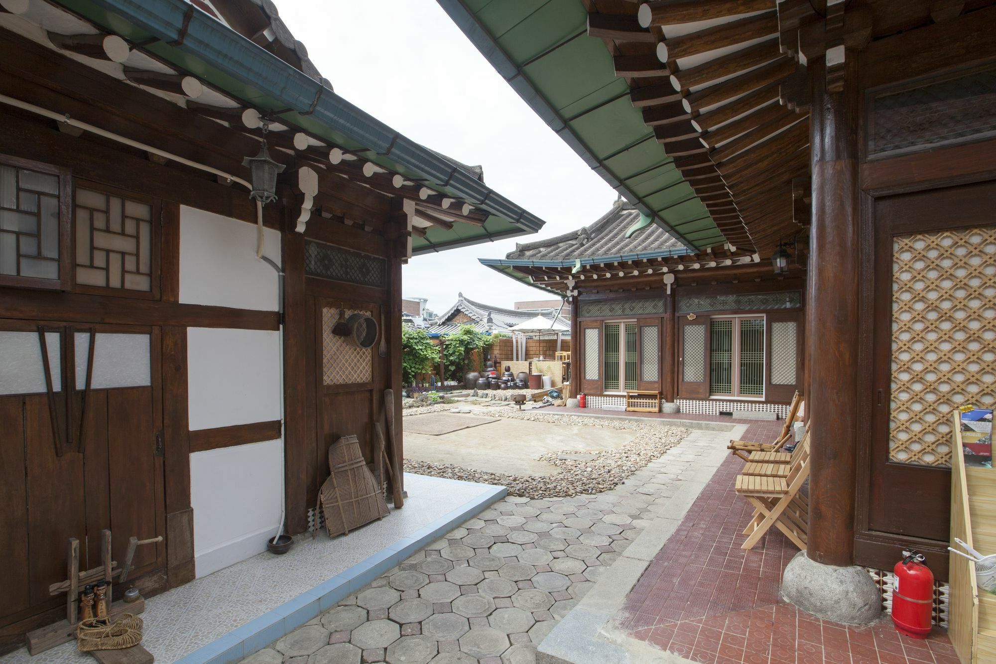 더 한옥 전주 외부 사진